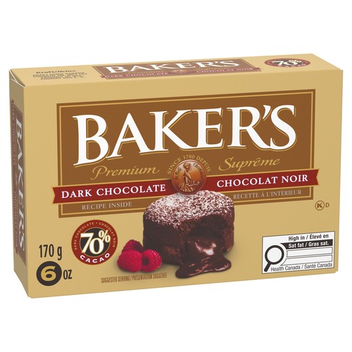 Baker's Dark Chocolate 170 g