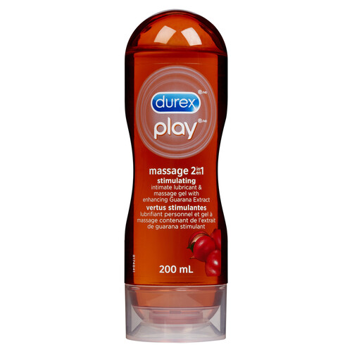 Durex Play 2 In 1 Guarana Lubricant 200 ml