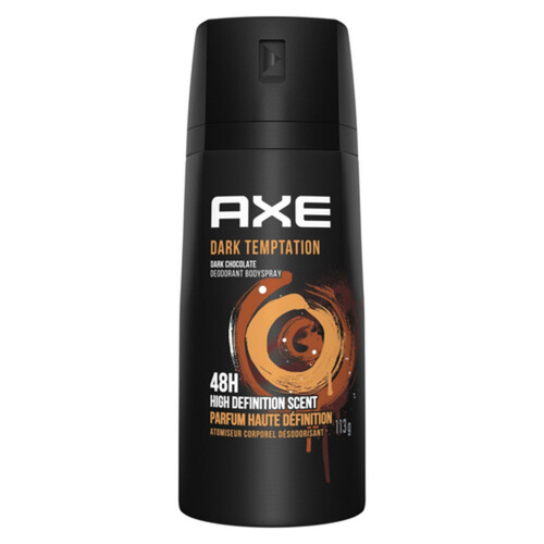 Axe Dark Temptation Deodorant Body Spray Dark Chocolate 113 g