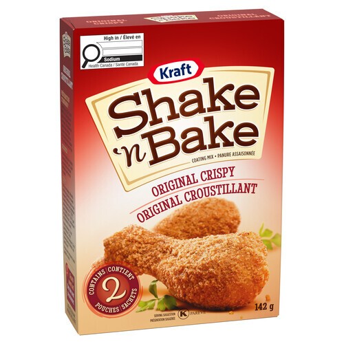 Kraft Shake 'N Bake Coating Mix Original Crispy 142 g
