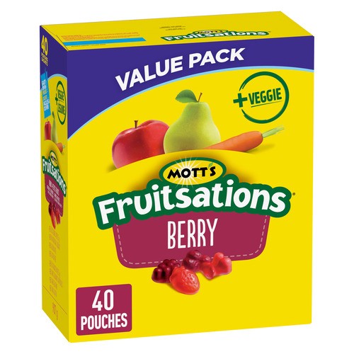Mott's Fruitsations + Veggie Berry  907 g