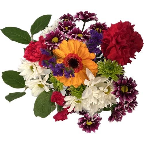 Flower Bouquet Jewel Toned
