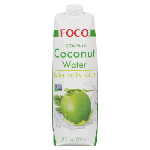 Foco 100% Coconut Water 1 L