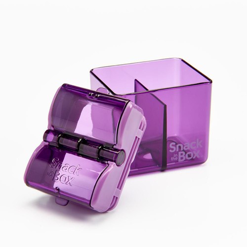 Drink In The Box For Baby Purple Snack Container 1 EA 