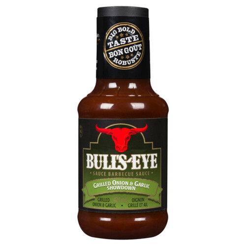 Bull's-Eye BBQ Sauce Grilled Onion & Garlic 425 ml