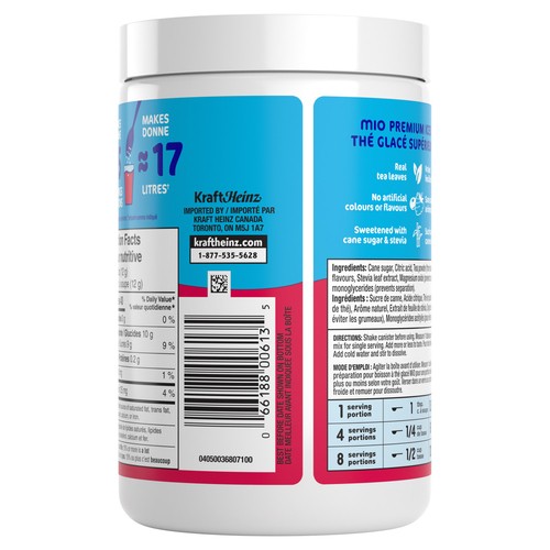 Mio Drink Mix Iced Tea Mixed Berry 540 g