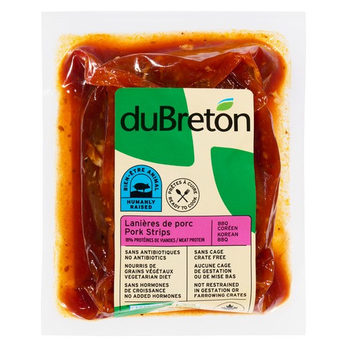 DuBreton Pork Strips Korean BBQ 350 g
