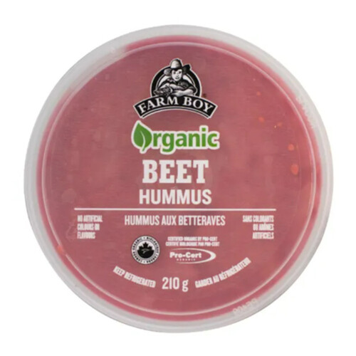 Farm Boy Organic Hummus Beet 210 g