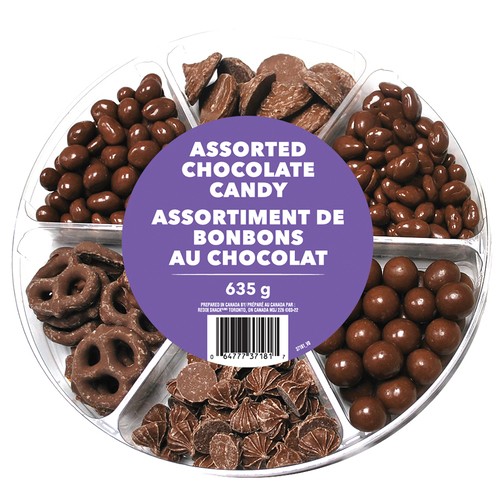 Johnvince Foods 6 Cell Assorted Chocolate Carousel 635 g