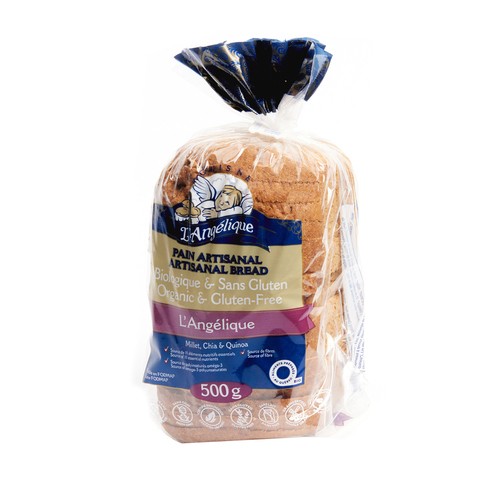 Cuisine Angelique Organic Gluten-Free Frozen Artisanal Bread 500 g
