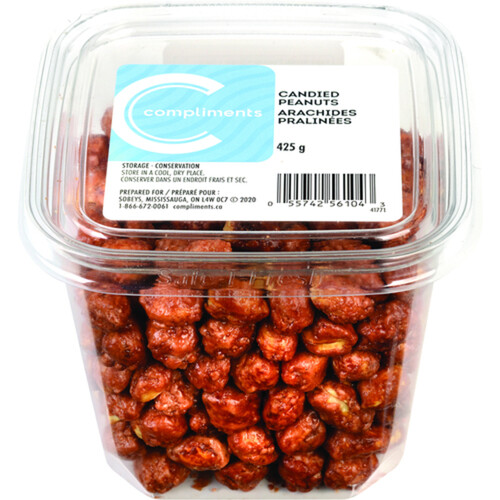 Compliments Peanuts Candied 425 g