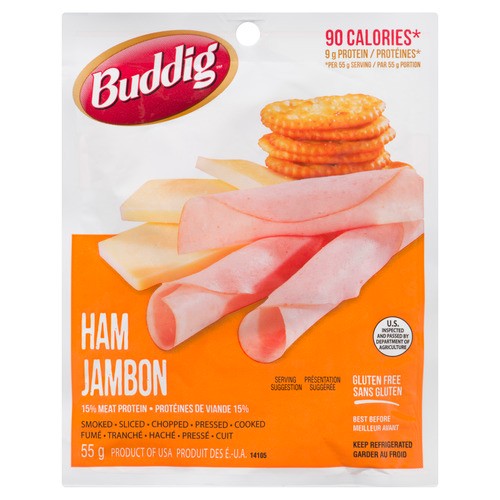 Carl Buddig Smoked Ham 55 g