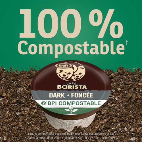 Kraft Cafe Barista Ground Coffee Dark Roast 300 g