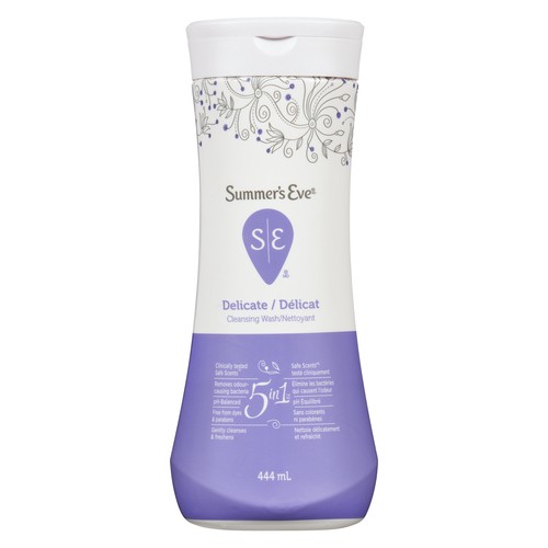 Summer's Eve Delicate 5 in 1 Cleansing Wash 444 ml