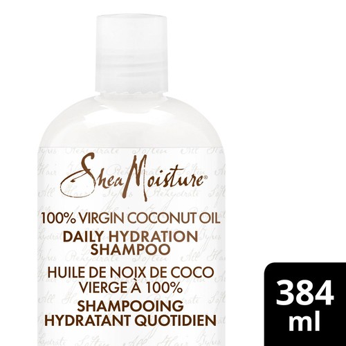 SheaMoisture Daily Hydration Shampoo Clean & Nourish 100% Virgin Coconut Oil 384 ml