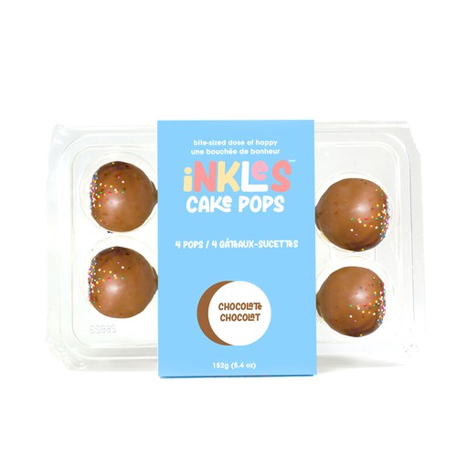 Inkles Cake Pops Milk Chocolate 4 x 38 g