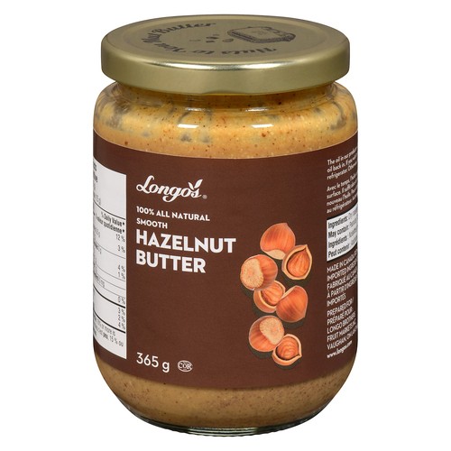 Longo's Hazelnut Butter Smooth 365 g