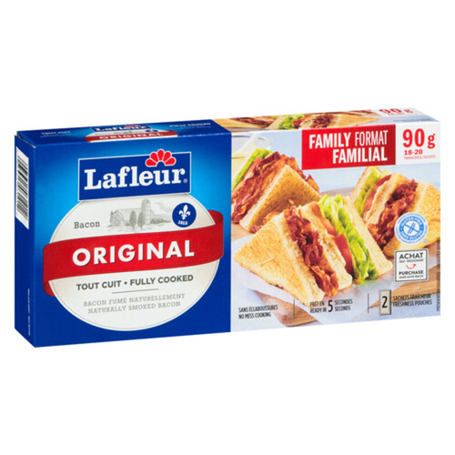 Lafleur Bacon Pre Cooked 90 g