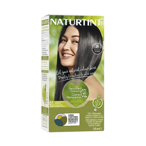 Naturtint Hair Dye 1N Ebony Black 1 Pack 