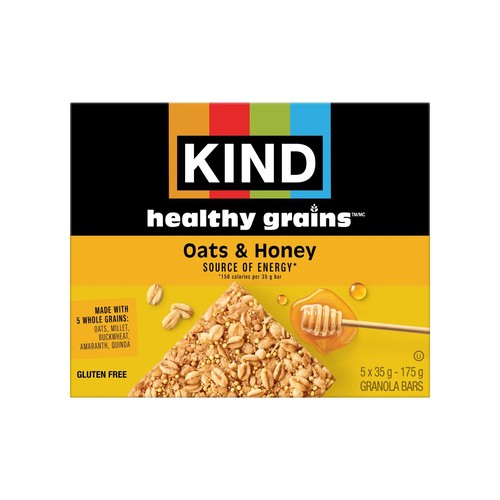 Kind Gluten-Free Bars Oats & Honey Toasted Coconut 5 x 35 g