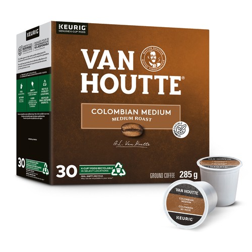 Van Houtte Coffee Pods Colombian Medium Roast 24 K-Cups 228 g