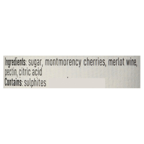Provisions Montmorency Jam Cherry And Merlot Wine 125 ml