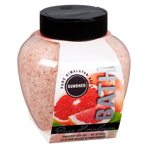 Sundhed Himalayan Bath Salts With Grapefruit 850 g