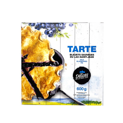 Delice Du Lac Pie Wild Blueberry 600 g (frozen)