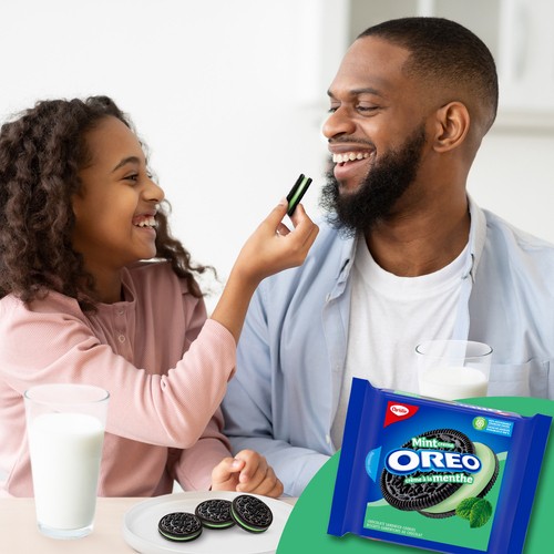 Oreo Sandwich Cookies Mint Creme 261 g