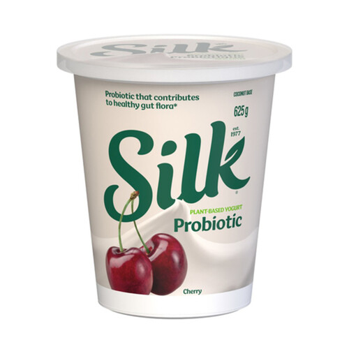 Silk Plant Based Probiotics Yogurt Cherry 625 g
