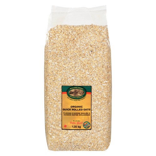 Willow Creek Organic Quick Rolled Oats 1.35 kg