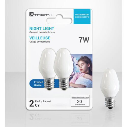 Xtricity Light Bulbs White 7W 2 Pack 1 EA