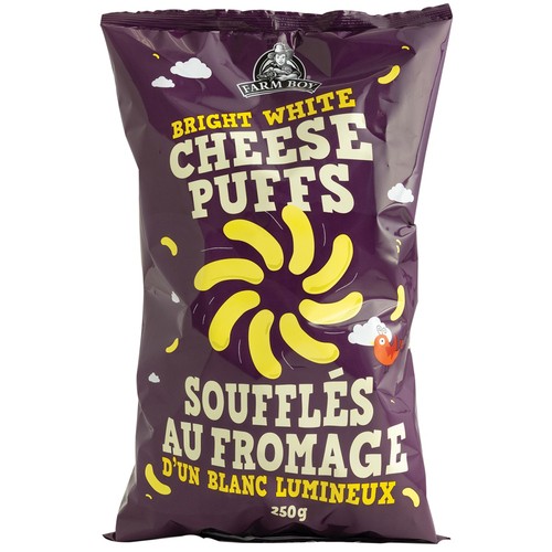 Farm Boy Cheese Puffs Bright White 250 g