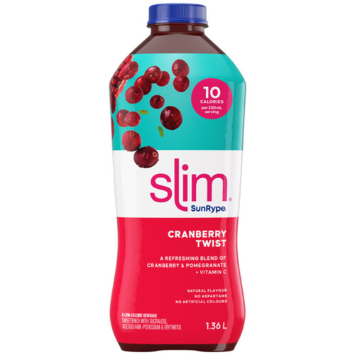 SunRype Slim Juice Cranberry Twist 1.36 L