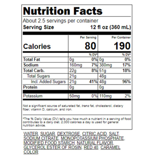 Gatorade Sport Drink Fruit Punch 591 ml