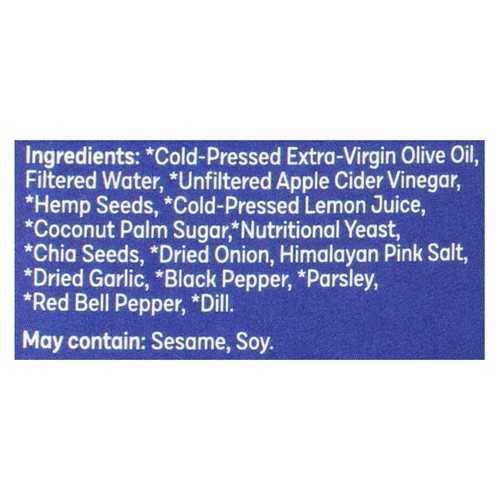 Bio Raw Plant Based Salad Dressing & Marinade Ranch 250 ml