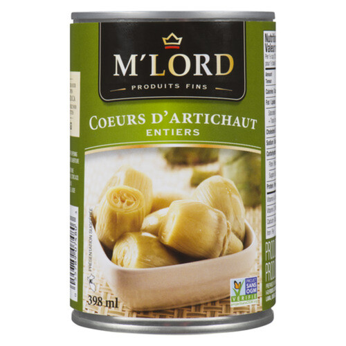 M'Lord Whole Artichoke Hearts 398 ml