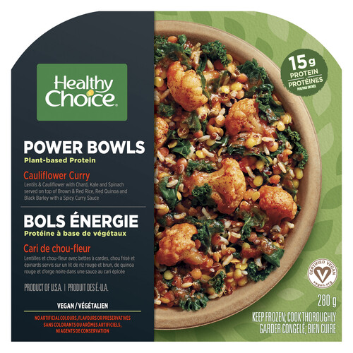 Healthy Choice Cauliflower Curry Power Bowl 280 g (frozen)