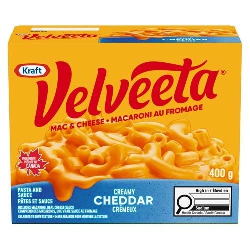 Kraft Velveeta Pasta And Sauce Original Cheddar 400 g