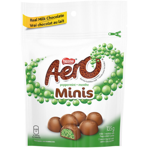 Nestlé Aero Bubbles Minis Chocolate Peppermint 135 g
