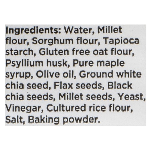 Superfood Bagels Chia And Flax Seed Bagels 116 g