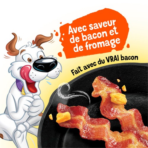 Purina Beggin' Gâteries pour chiens Saveur de fromage avec bacon 708 g