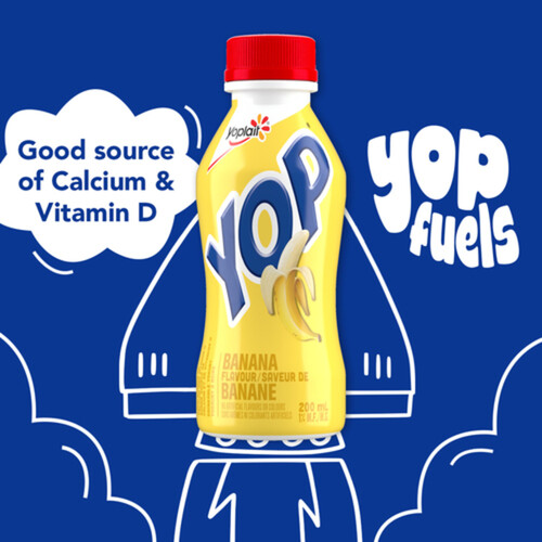 Yoplait 1% Drinkable Yogurt Banana 200 ml 