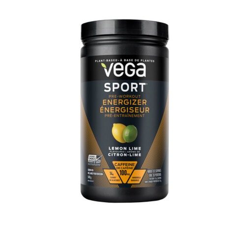 Vega Sport Pre-Workout Energizer Lemon Lime 540 g