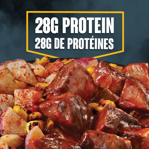 Crave Frozen Dinner Smoky BBQ Angus Beef 283 g