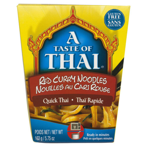 A Taste Of Thai Gluten-Free Noodles Red Curry 163 g