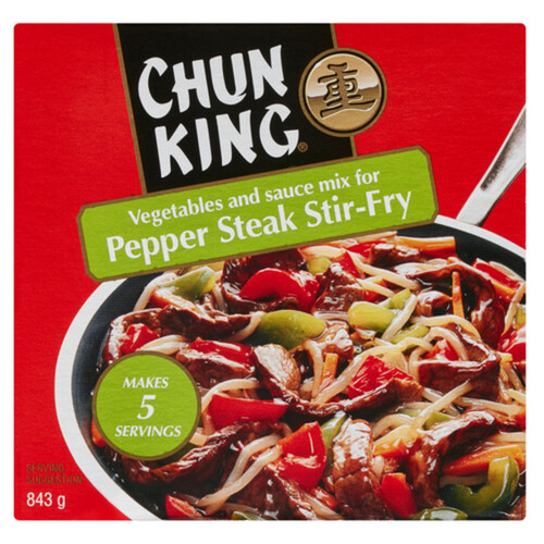 Chung King Vegetables & Sause Mix Stir Fry Pepper Steak 843 g