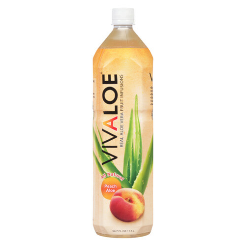 Vivaloe Drink Aloe Peach 1.5 L (bottle)