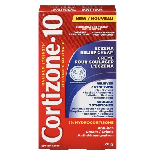 Cortizone-10 Eczema Relief Cream 28 g