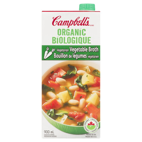 Campbell's Organic Broth Vegetable 900 ml